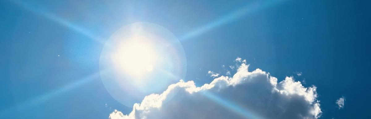 Bright sun