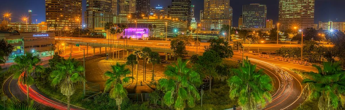 Around Tampa Night Merged